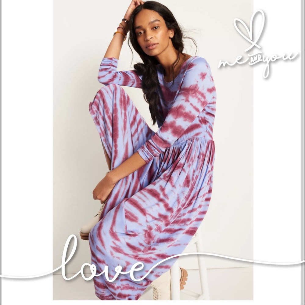 Dolan | Tie Dye Effect Maxi Dress | Anthropologie